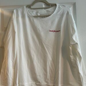 Rachel Hollis “Made For More” sweatshirt, new without tags